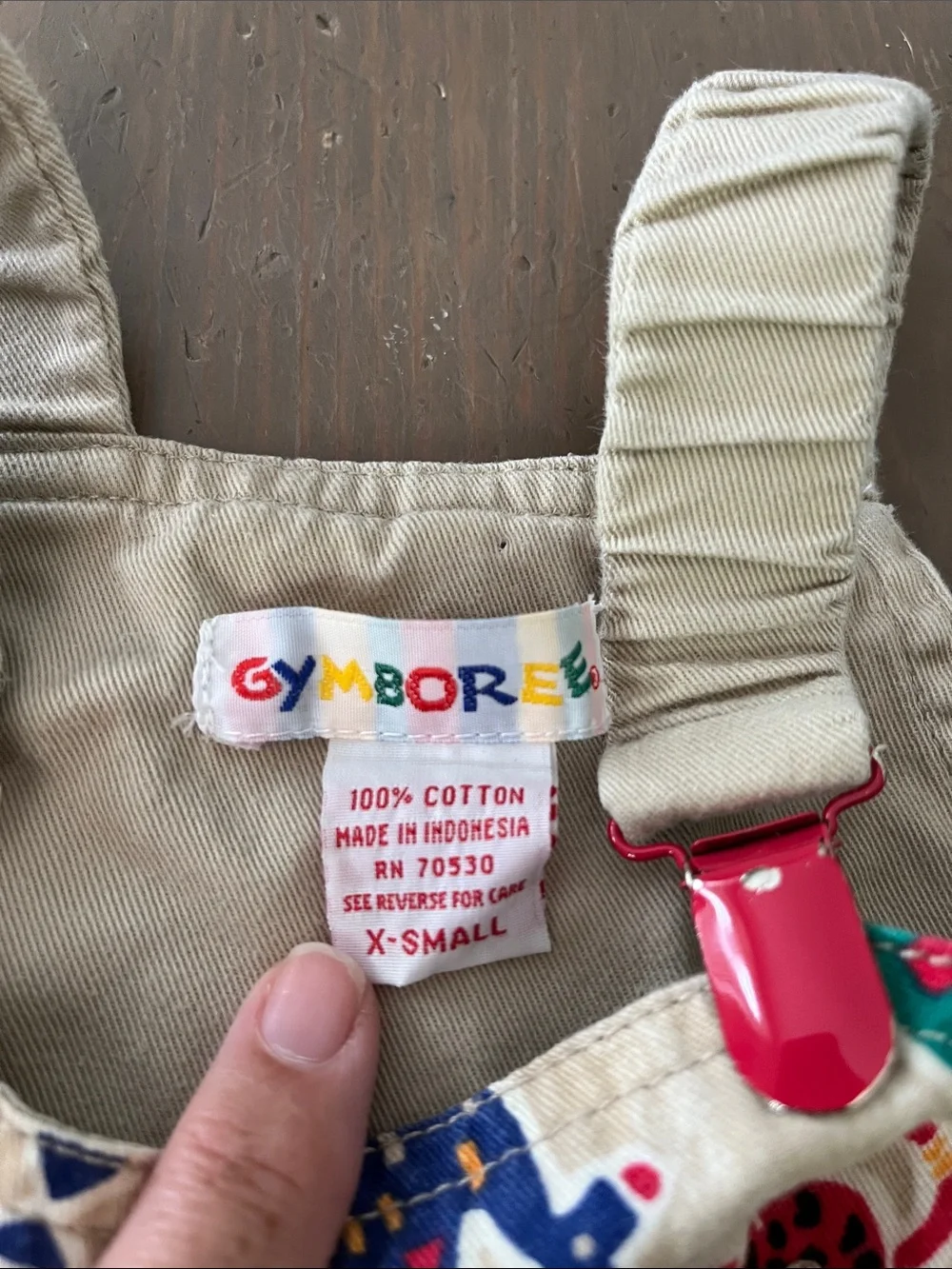 Vintage Gymboree Safari Animal Print Shortalls